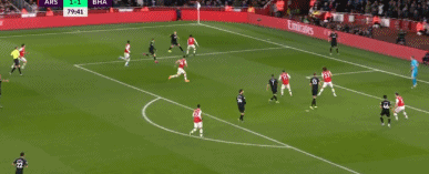 英超-拉卡泽特破门 阿森纳1-2布莱顿连续9场不胜