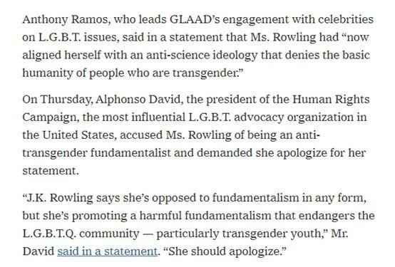 全球热搜第一:《哈利·波特》作者被读者“除籍”